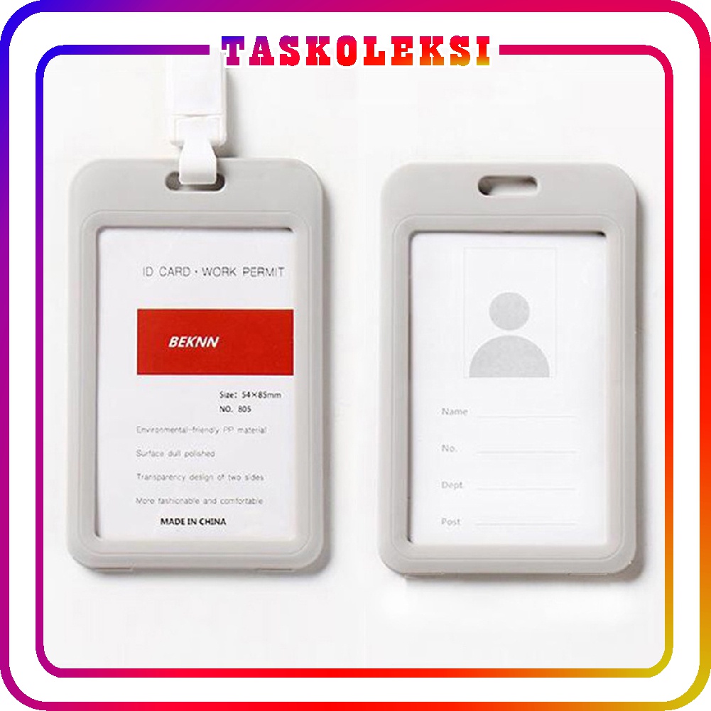 ☛TK☚ Name Tag ID Card Holder Gantungan Kartu Nama Atau Panitia R814