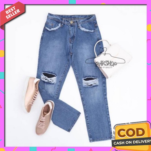 Celana Jeans Wanita Kulot Jeans Highwaist Kulot Jeans Wanita Celana Panjang Terbaru 2022 Kulot Jeans