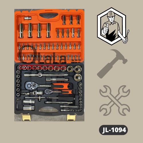 PERALATAN SET KUNCI PAS HAND TOOL BOX JL-1094