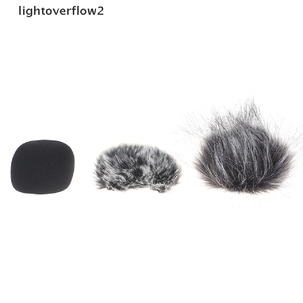 (lightoverflow2) Cover Mikrofon Bahan Busa Tahan Angin Untuk Zoom H1 H1N