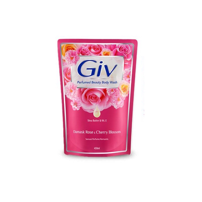 (Refill 450ml) Giv White Skin Care Body Wash