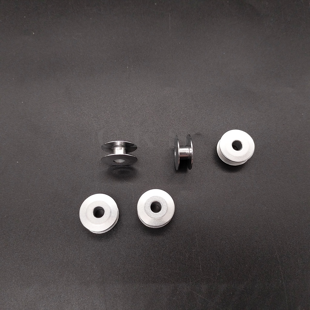 Spool aluminium untuk mesin jahit industri no. 272152 B (Harga per 5 pcs)