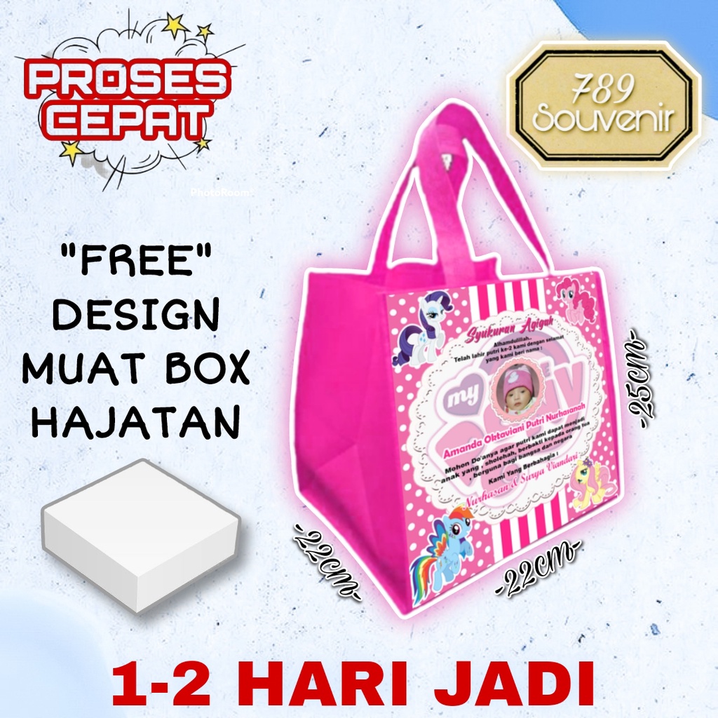 

Tas Hajatan, Tas Kirim Doa, Goodie Bag Hajatan FREE DESAIN