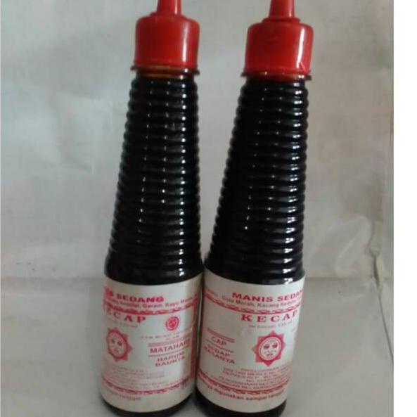 

idu1U5g--Kecap Cirebon "MATAHARI" / Kecap Manis Merah botol plastik "MATAHARI" Khas Cirebon isi 135mll