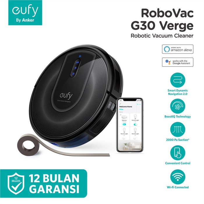 Eufy RoboVac G30 Verge - Vacuum Cleaner Robot