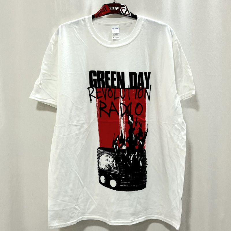 OFFICIAL TSHIRT GREEN DAY - RADIO COMBUSTION