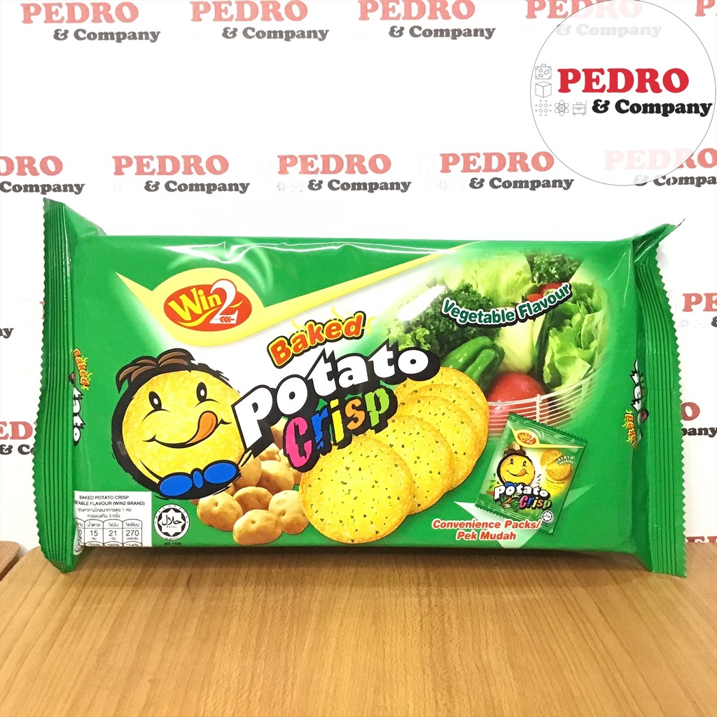 

Win2 baked potato crisp vegetable flavour vege 120 gram