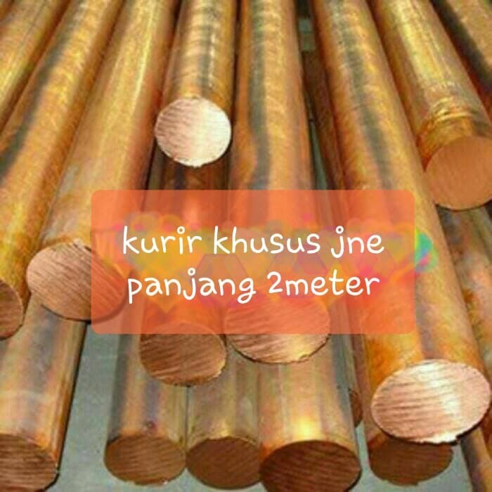 Perlengkapan Listrik Grounding Roud 5/8" Tembaga/Grounding Roud Penangkal Petir