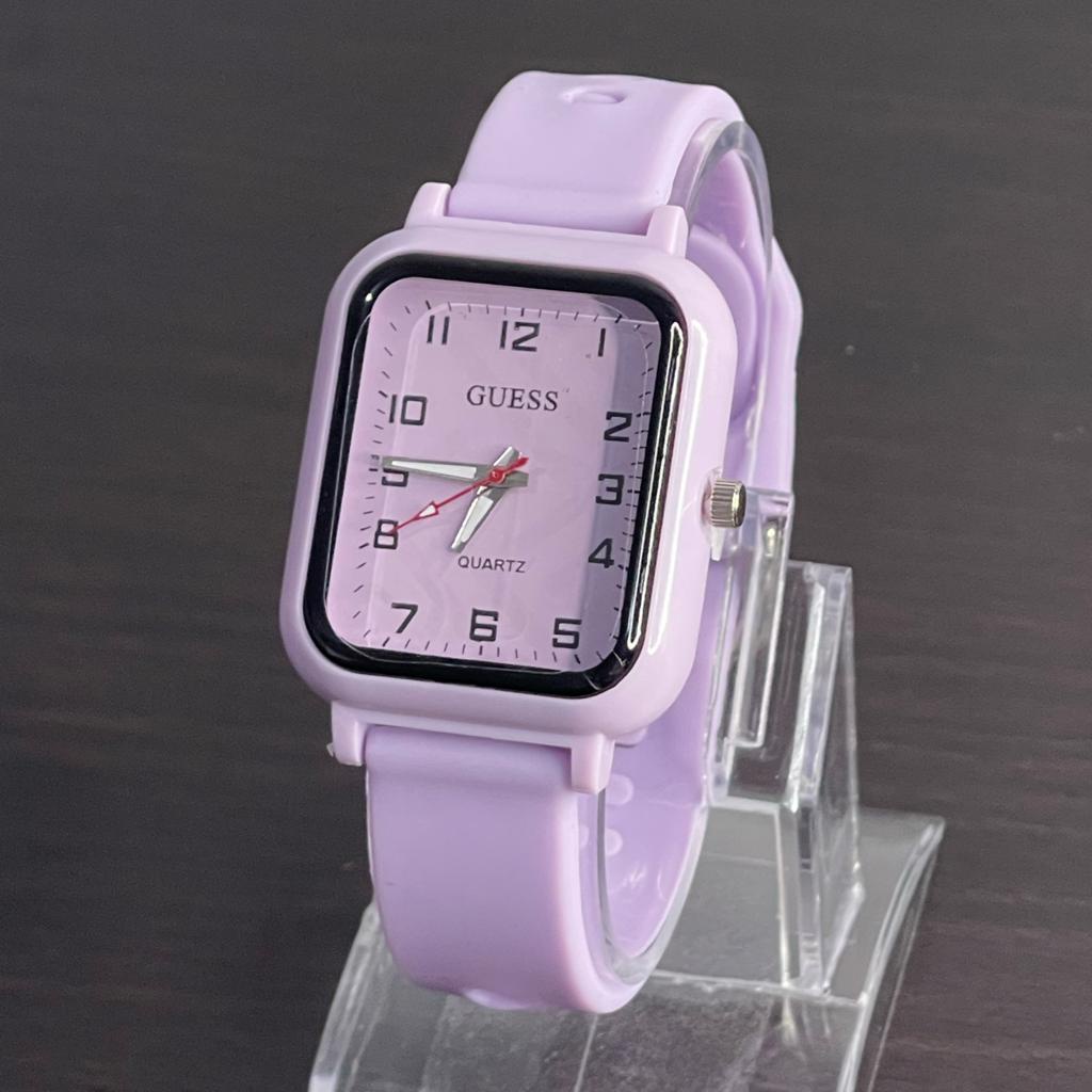 [DGS] JAM TANGAN ANALOG WANITA STRAP RUBBER G-113