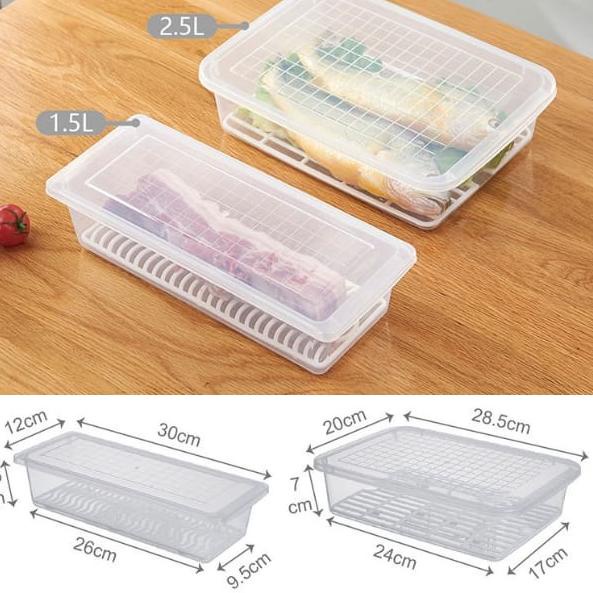 Kunataruma Toples Plastik Murah Bening Kotak Kecil Makanan Unik Kulkas Import Lucu Kontainer Ringan 
