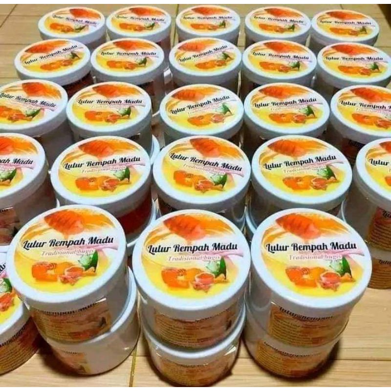 lulur rempah madu viral