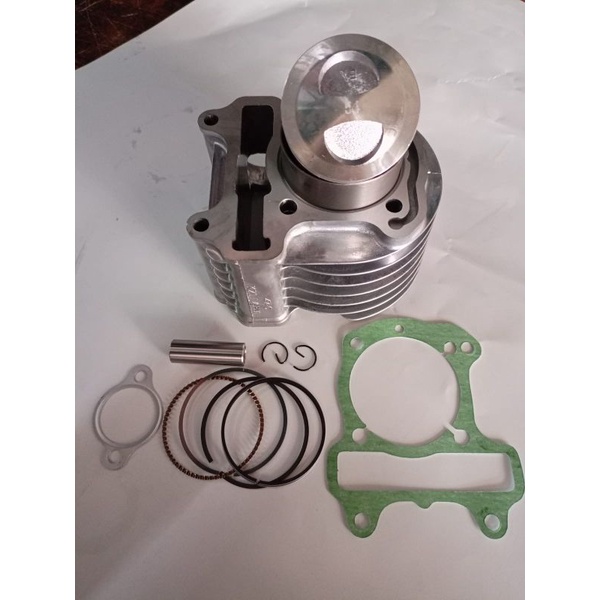 PAKET BORE UP CYLINDER BLOK SEHER BORING PLUS PISTON 54 MM HONDA BEAT FI KZL BORE-UP RACING