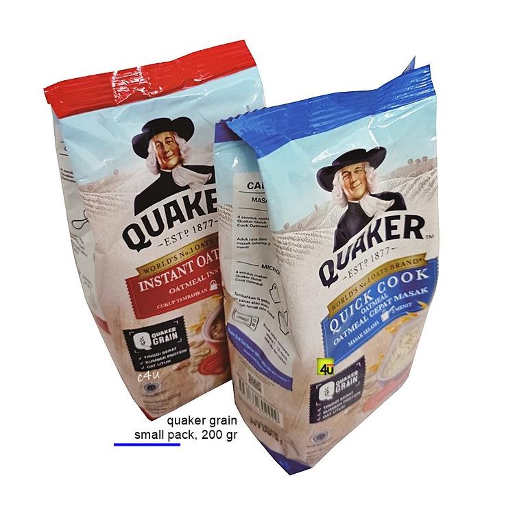 

Buruan Beli--QUAKER Oats - Oatmeal Cereal - SMALL PACK 200gr