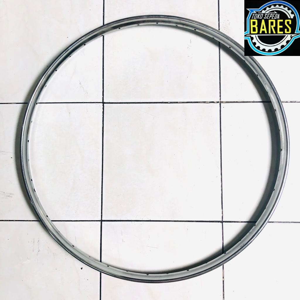 Velg / Rim Sepeda 28 x 1 1/2 Lubang 32 / 40 Besi RRC