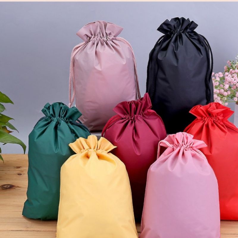 Tas Pouch Color Series pouch kosmetik serut organizer bag tas hampers serbaguna warna warni