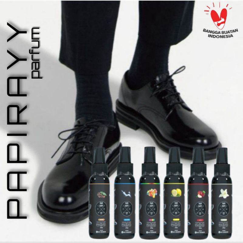 Parfum Sepatu Serbaguna Anti Bakteri Pewangi Sepatu Parfume Helm  Jaket Aroma Lemon Kopi Bubblegum apel