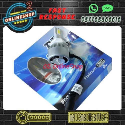 Lampu LED H1 H7 H11 HB3 HB4 Lampu mobil LED H4 merek B1 Bohlam lampu