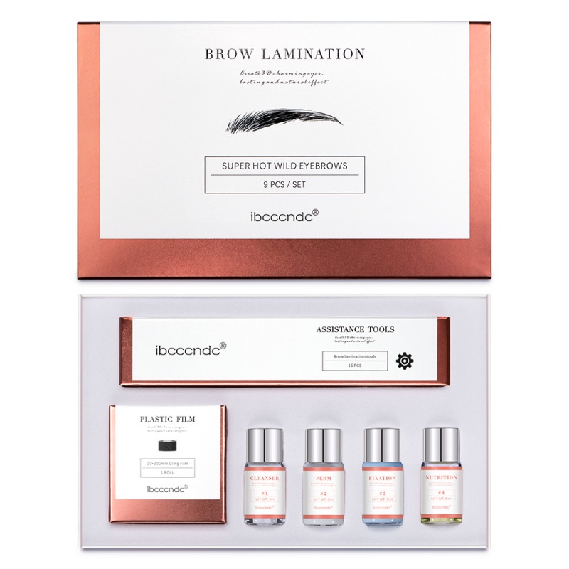 [Asli] Ibcccndc Set Perm Alis Baru Membentuk Alis Dengan Cepat Membentuk Set Perm Alis IBCCCNDC BROW LAMINATION KIT EYEBROW ALIS 1 SET