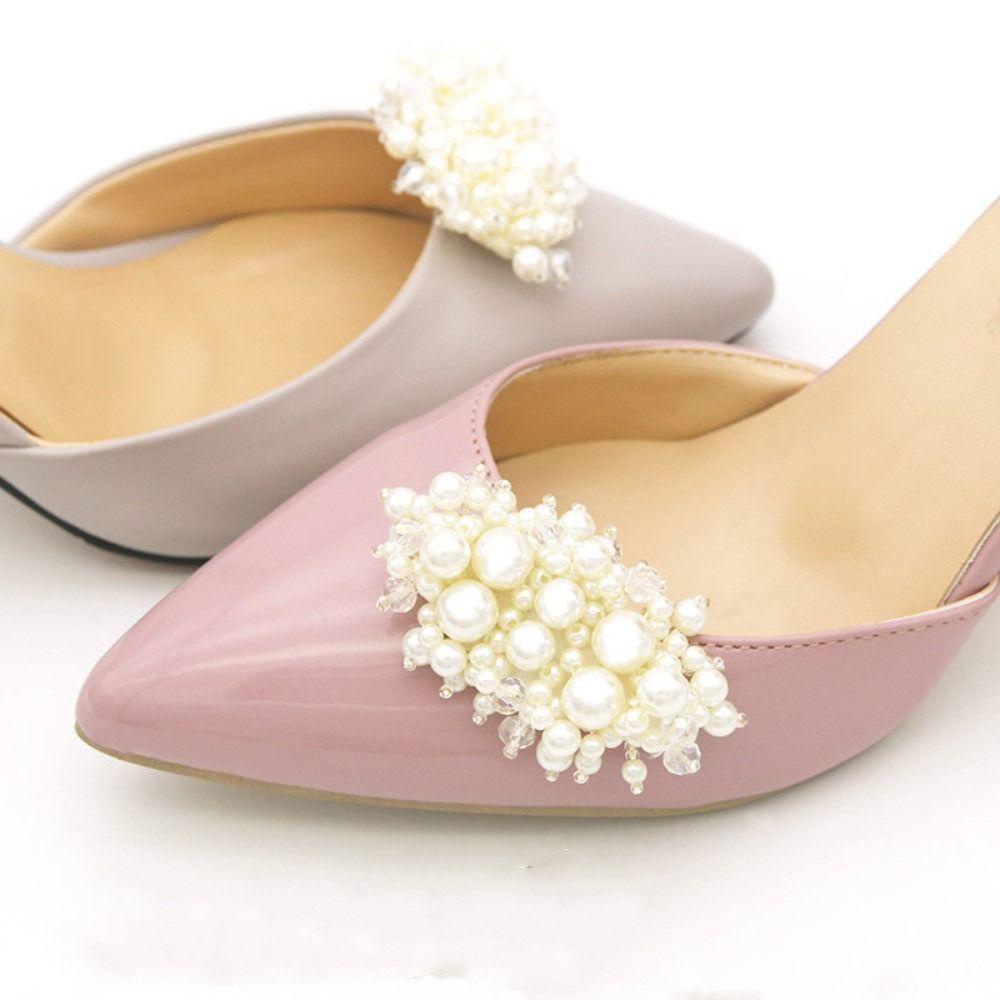 Nanas 1pcs Dekorasi Sepatu Klip Sepatu Wedding Bride Charm Gesper