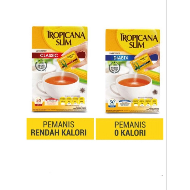 

Tropicana Slim 50 sachet 25g