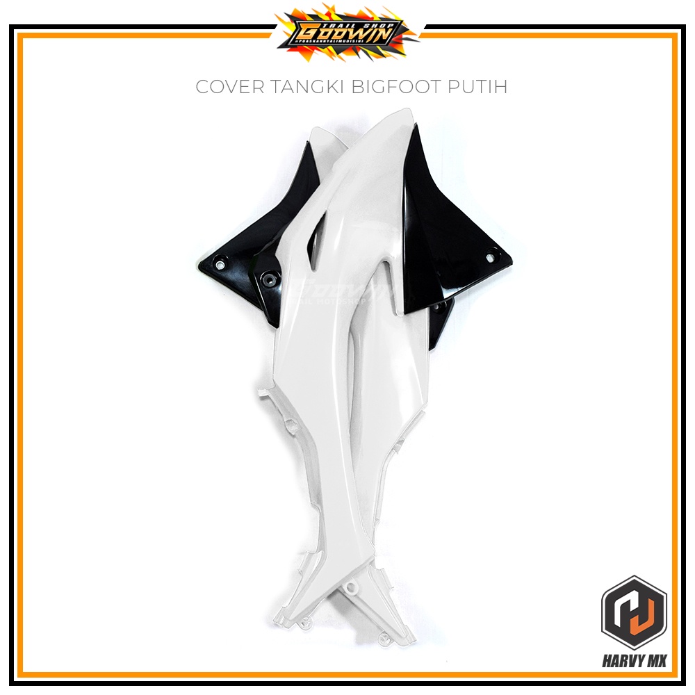 Legshield Legsil Pelindung Kaki Sayap Cover Tangki Body Depan HRV KLX Bigfoot BF