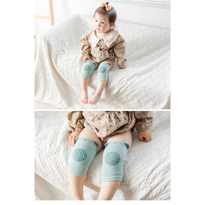 Pelindung lutut bayi / Baby knee protector knee pad 2 tone