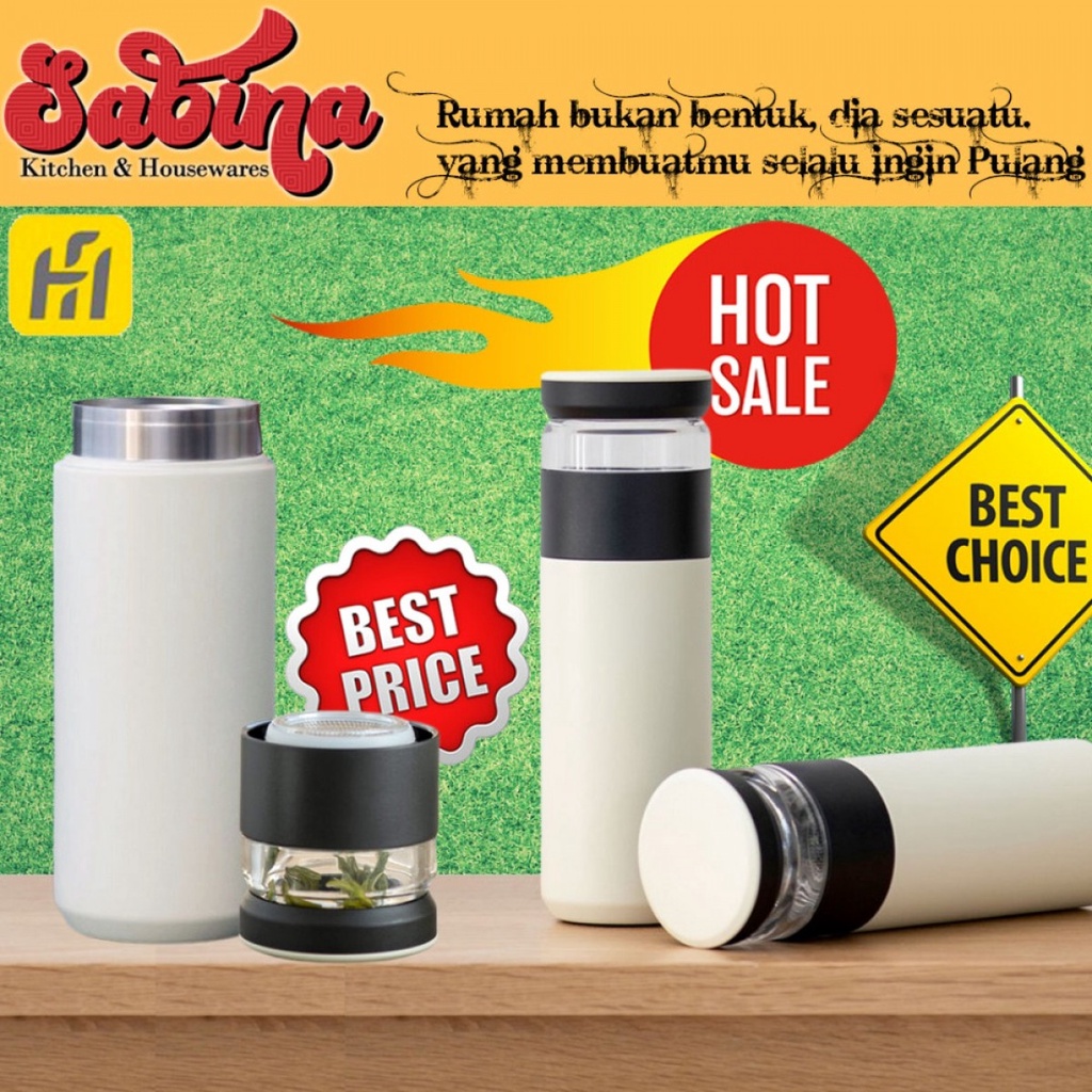 Botol Minum Stainless Thermos Penyaring Teh Tea Infuser 520ml