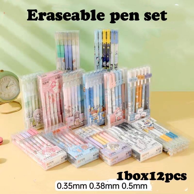 

Eraseable Pen Set/pulpen yang bisa dihapus