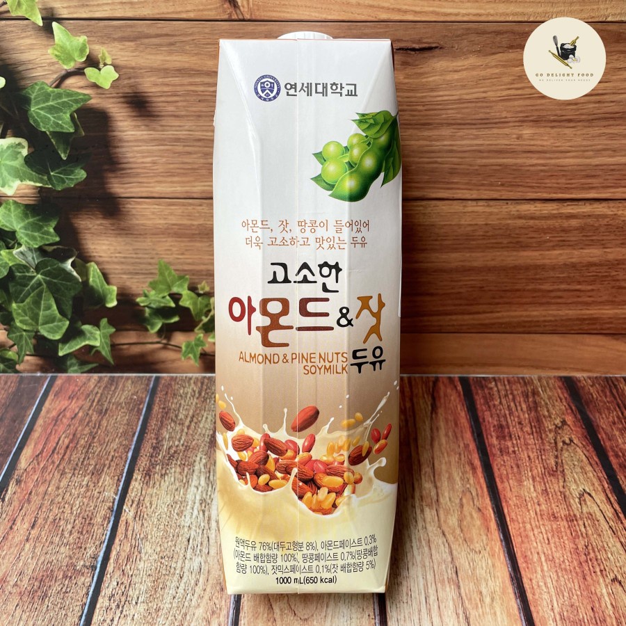 

Almond Pinenuts Soymilk 1LT - Yonsei Brand (IMPORT KOREA)