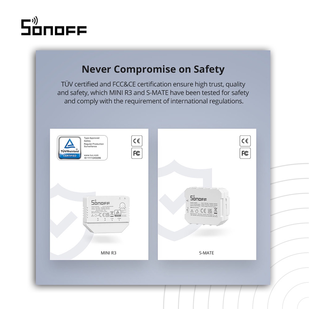 Sonoff SMATE Smart Switch Smart breaker wireless Switch Smart home IOT