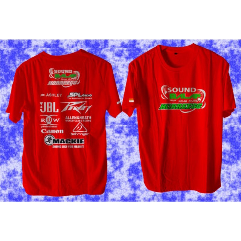 kaos sound balap