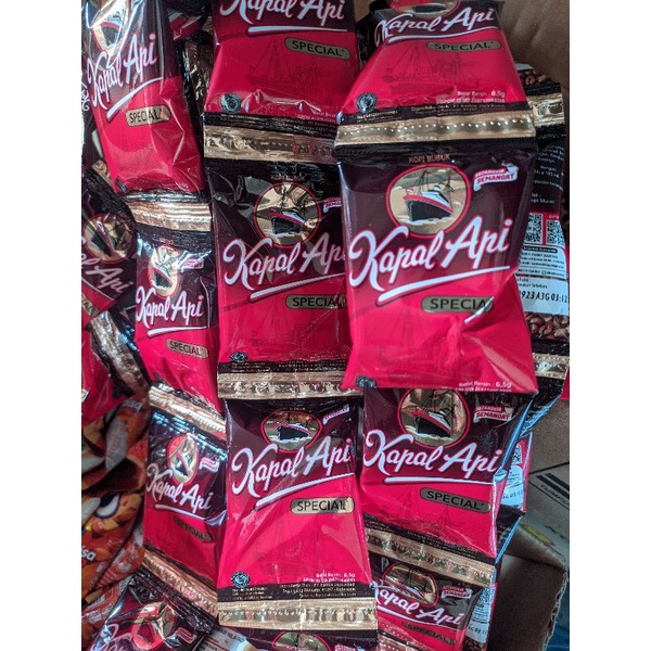 

kopi kapal api 6,5gr renteng isi 10 pcs