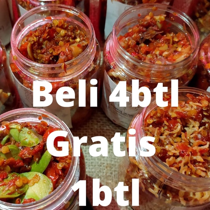 

sambal baby cumi teri medan pete jengkol