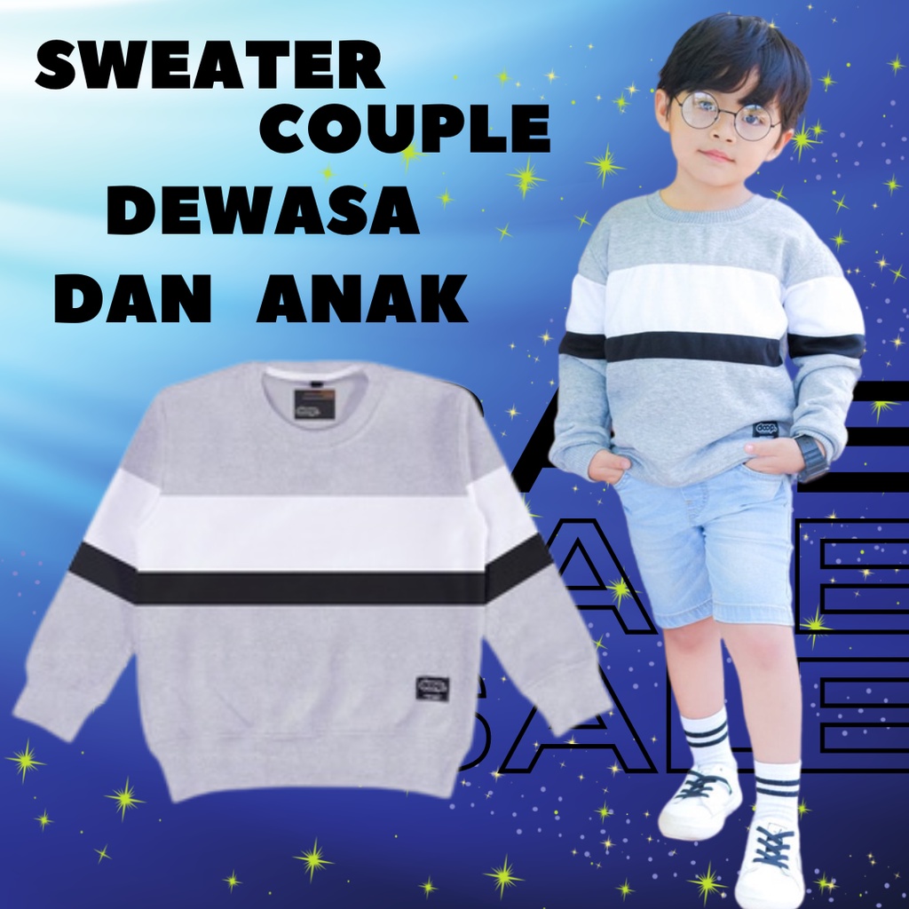 COD COUPLE KELUARGA JAKET SWITER HOODIE ANAK DAN DEWASA CEWEK COWOK KAPEL HUDI HUDIE OUTERWEAR JACKE