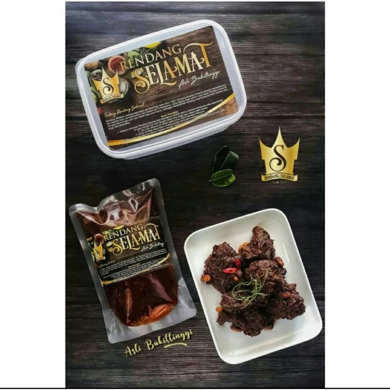 

RENDANG RANDANG SELAMAT POPULER ASLI BUKITTINGGI 1/2KG