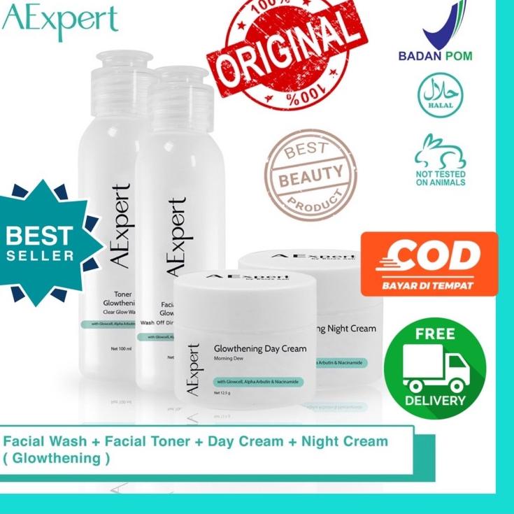 Semangat Abis--AExpert Glowthening Gratis Cermin dan POUCH | AExpert Skincare