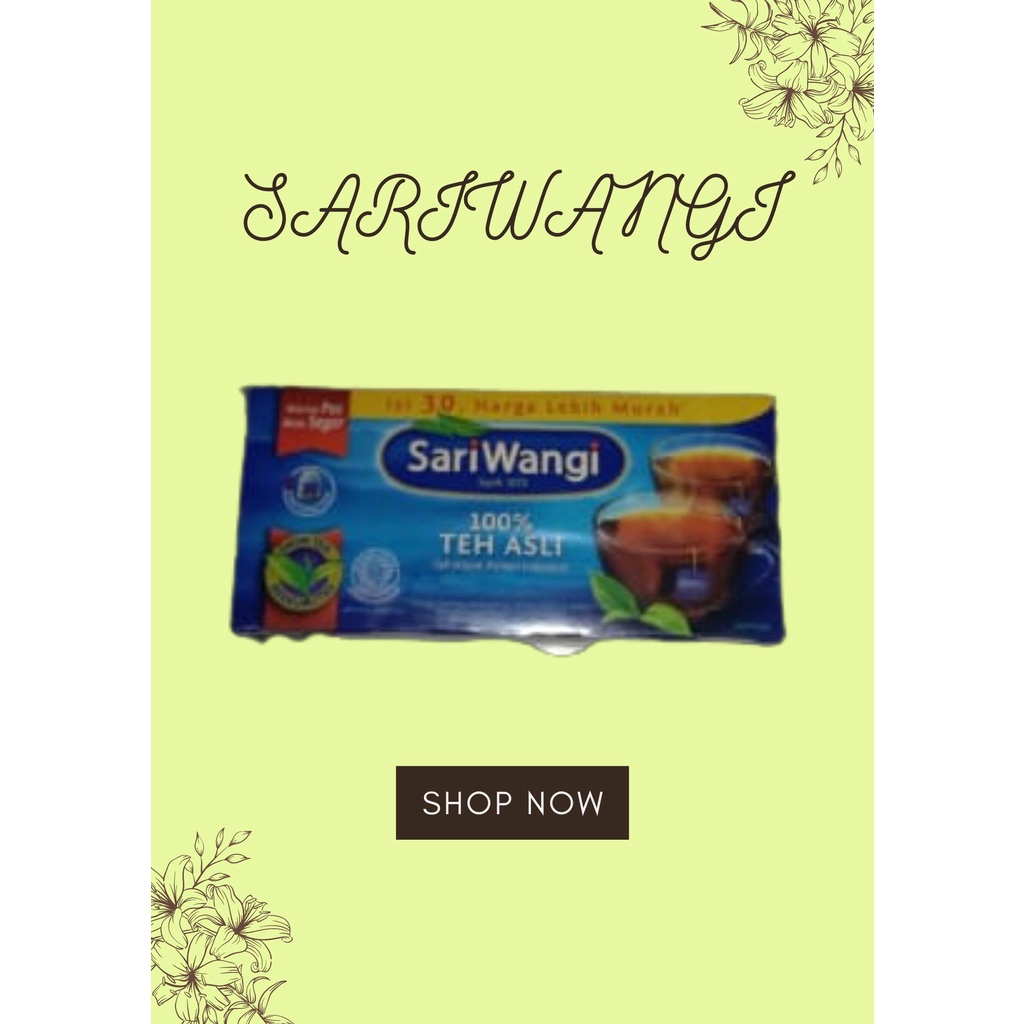 

TEH SARIWANGI ISI 30 PCS