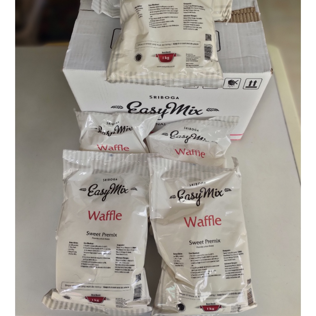 

Tepung Wafle Easy Mix Sriboga 1kg Free Buble Wrap Dan Dus Tebal