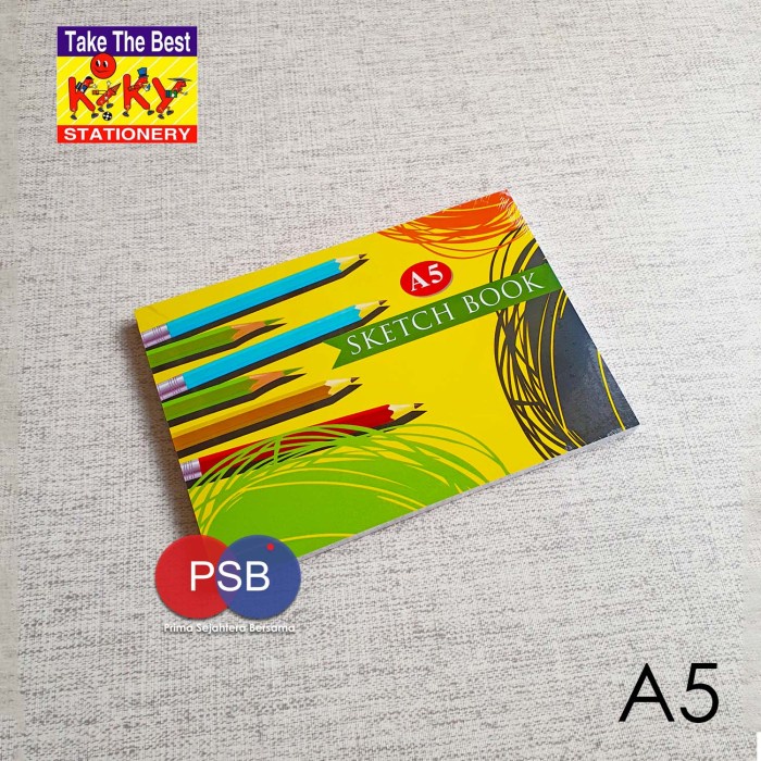 

Promo Bulan Ini Kiky Sketchbook A5 / Buku Sketsa A5 Trendi