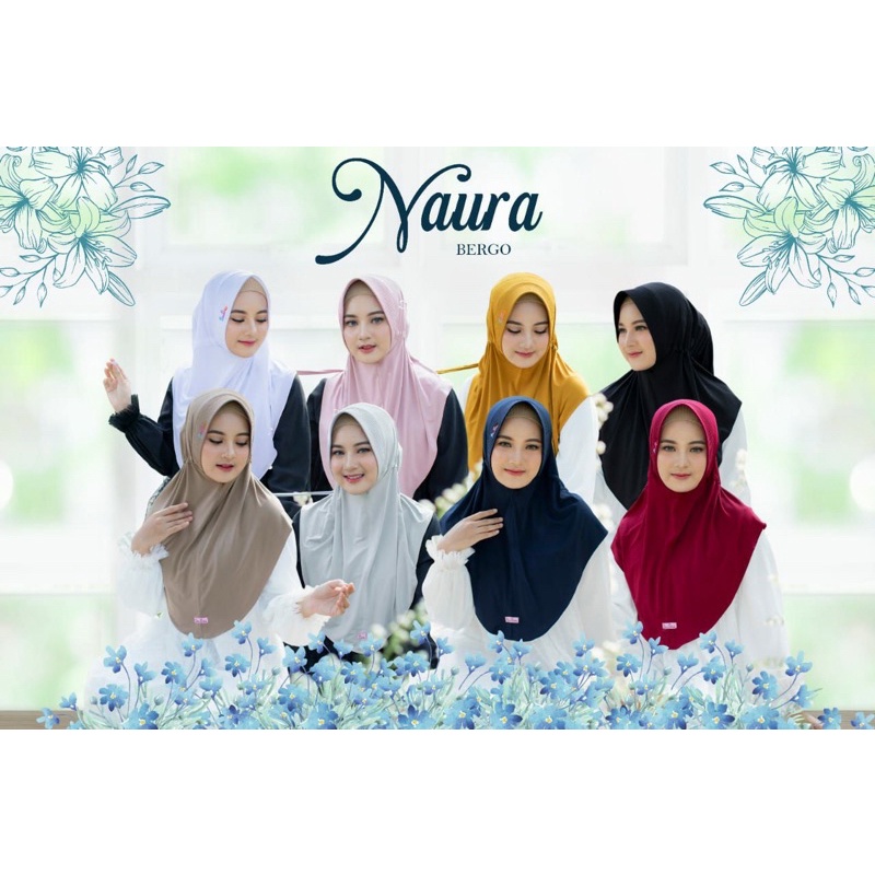 BERGO NAURA NEW by Linalivia HIjab