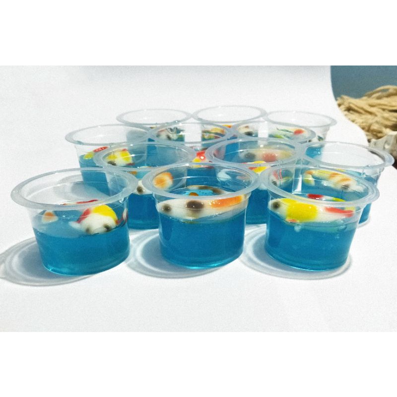 [Inn.dessert] Puding Ikan Koi Nutrijell Dancow Agar agar Ikan Puding bentuk Ikan Dessert