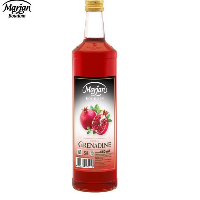 

TRCr8R2d--Marjan Boudoin Syrup Grenadine 460ml