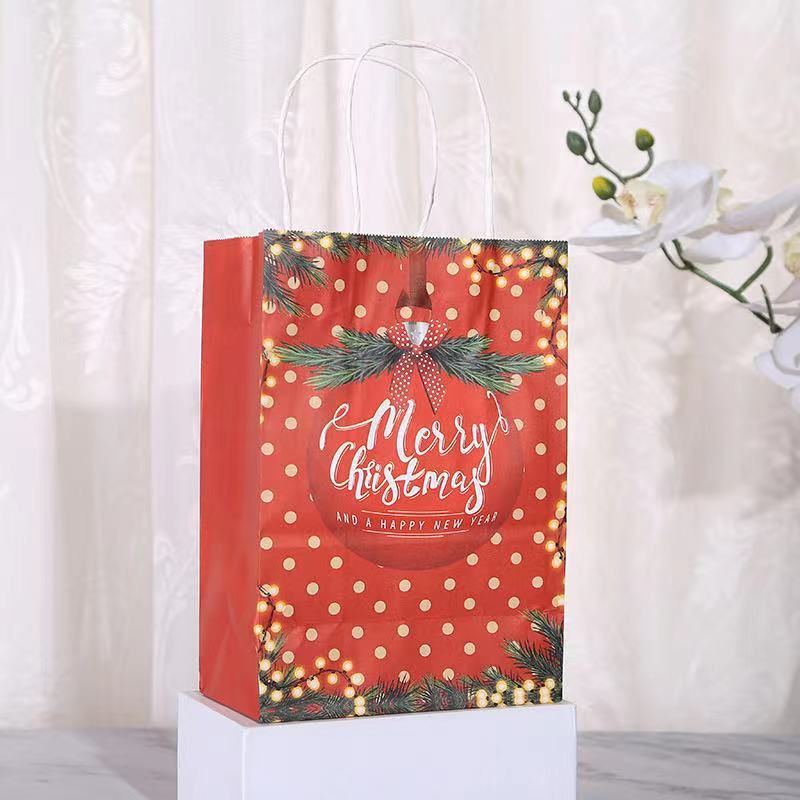 PAPER BAG HADIAH NATAL TAS HAMPERS KADO MERRY CHRISTMAS PB-03 MEDIUM/ LARGE