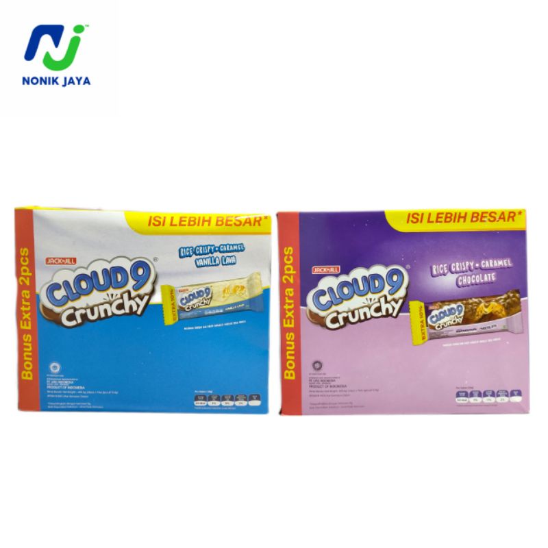 Cloud 9 Crunchy Box isi 24 pcs + free 2 pcs ( Lihat Deskripsi )