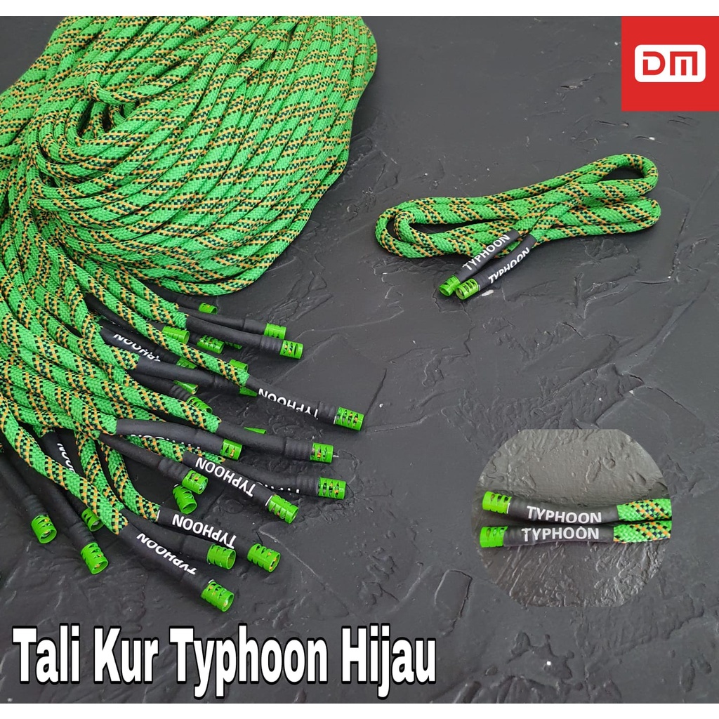 125cm Typhoon Hijau Tali Kur