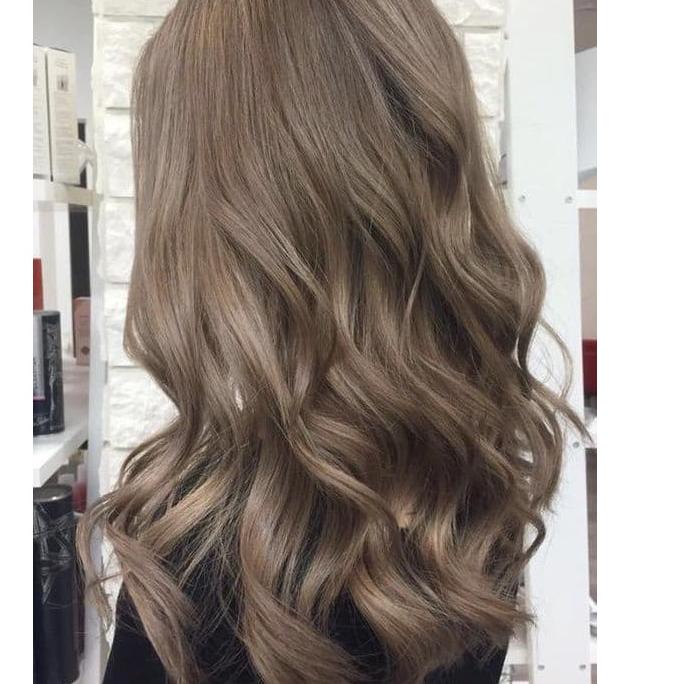 Update--COLORE FRESCO ASH BROWN color cream cat rambut gray