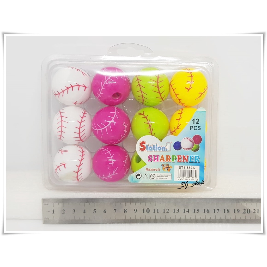 

0370-Serutan Press Motif Bola / Rautan Anti slip / Rautan Mata Pisau Tajam Kuat Tahan Lama / Rautan Pensil Lucu Warna Warni / Serutan Unik Top Quality