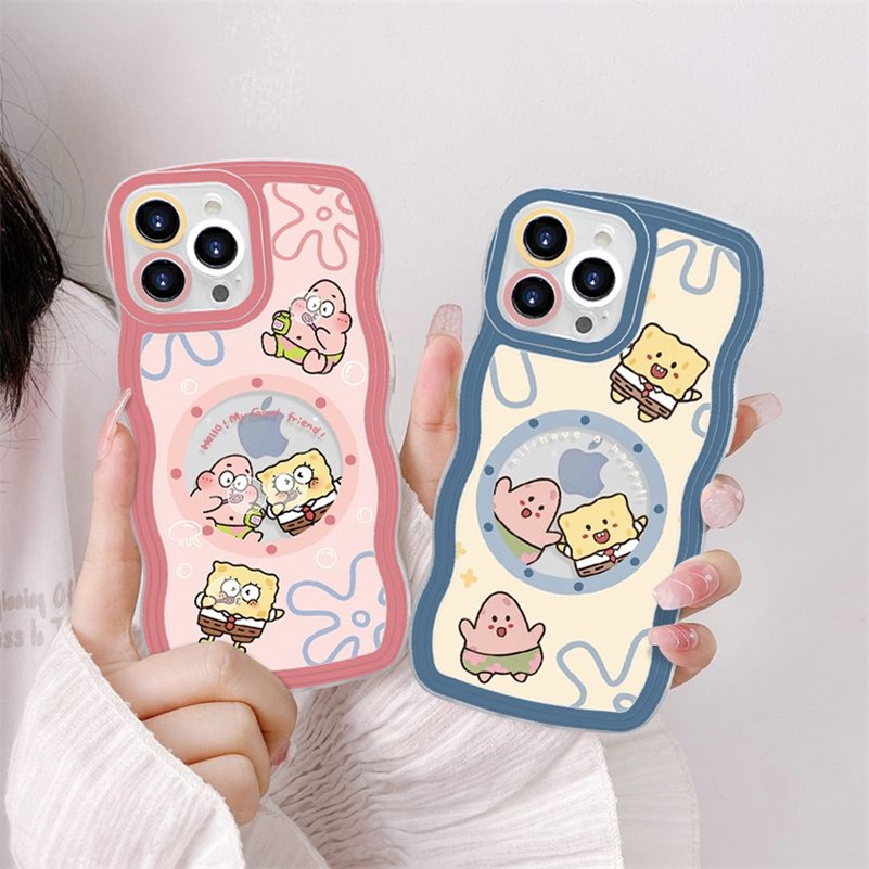 Soft Case Silikon Transparan Motif Kartun Animasi Untuk iPhone 14 13 12 11 Pro Max X Xr Xs Max 8 7 6 6s Plus