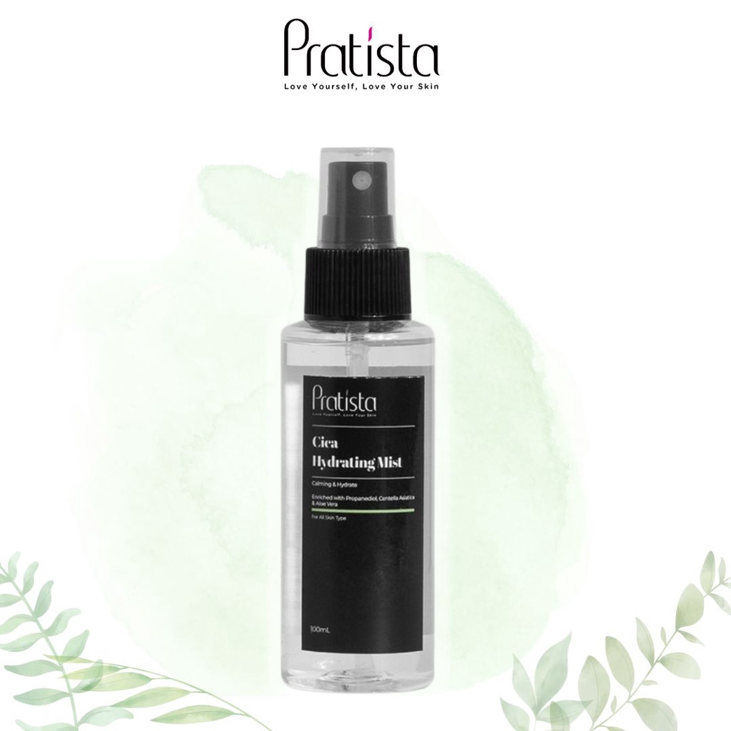 Face Mist Hydrating Cica Pratista Skincare Spray Wajah Pelembab Kulit Sehat Kenyal Centella Asiatica Toner Pratista Mist BPOM PS64