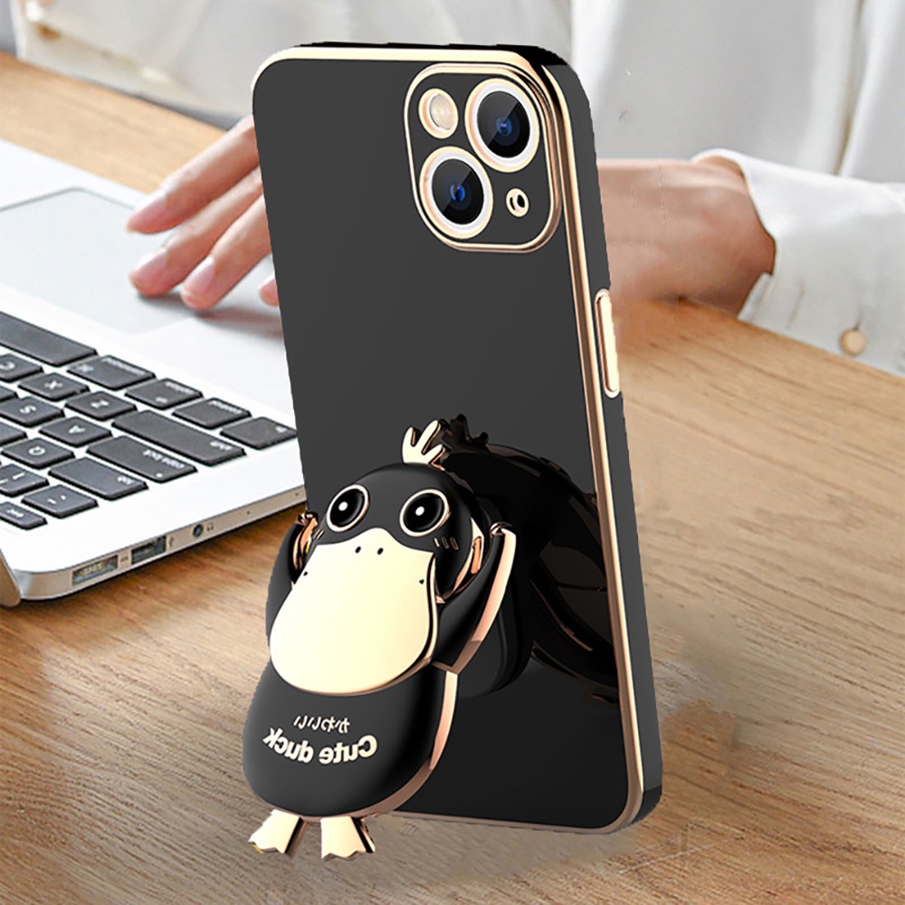 Soft Case Silikon Desain Bebek Untuk Realme C35 C21Y C25Y C11 2021 C15 C12 C25 C25s C20 RealmeC2 Realme5 Pro 8i 6i 7i Narzo 30A